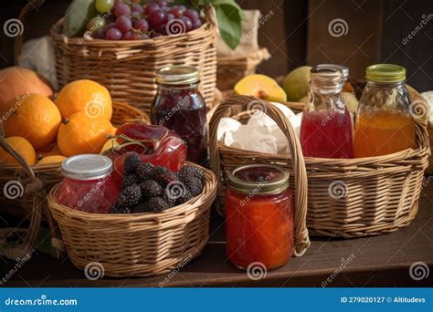 Ilustración de diferentes frutas y sabores asociados a suplementos deportivos.