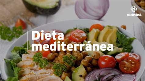 imagen de un plato de dieta mediterránea