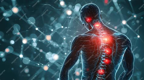 Ilustración mostrando las áreas del cuerpo afectadas por la deficiencia de ciertas vitaminas B (piel, sistema nervioso, sangre).