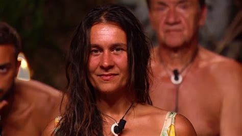 Lola Menon durante su paso por Supervivientes 2021, mostrando su transformación física