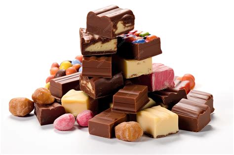 Variedad de chocolates y dulces personalizados.