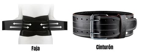 diagrama comparativo entre faja abdominal y cinturón pélvico
