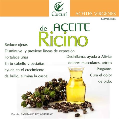 Primer plano de un frasco de aceite de ricino con un aplicador de pestañas.