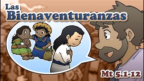 Ilustración de las Bienaventuranzas, con énfasis en el hambre y sed de justicia.