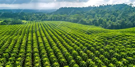 Mapa que ilustra las regiones de deforestación para plantaciones de palma aceitera.