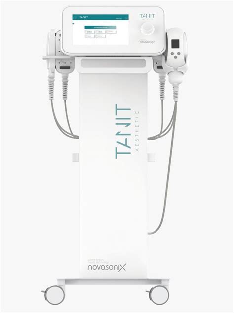 Infografía mostrando las diferentes zonas corporales tratables con Tanit Aesthetic.