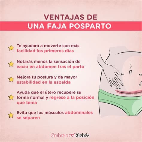 Ilustración mostrando los beneficios de una faja postparto en la recuperación abdominal.