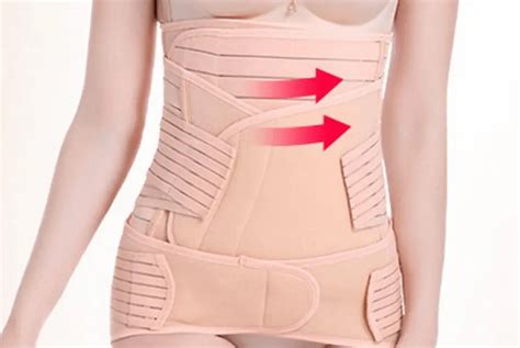 Imagen de una faja postparto de alta compresión con un diseño estético y sin costuras.