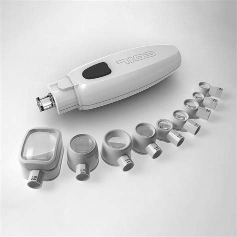 Imagen del dispositivo CELLU TAPPING PRO3 con sus cabezales intercambiables.