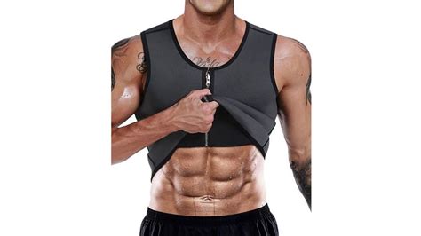 Imagen detallada de las mallas y el chaleco de efecto sauna