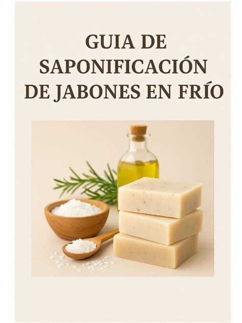 Esquema del proceso de saponificación en frío