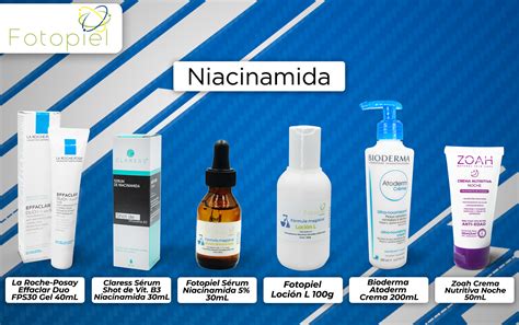 imagen mostrando antes y después de la aplicación de productos con niacinamida en la piel, destacando la mejora en hidratación y tono