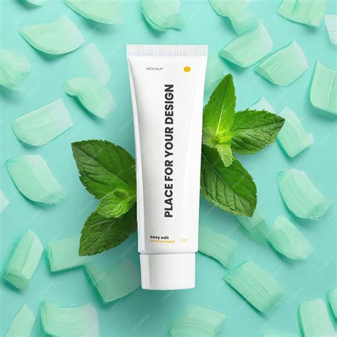 Envase de la pasta de dientes Paleobull con sabor a menta.