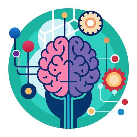 Ilustración abstracta representando un cerebro con engranajes, simbolizando el pensamiento crítico y los modelos mentales.