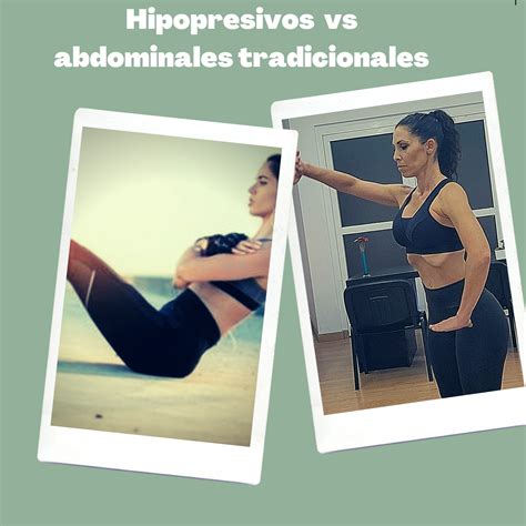 Infografía comparativa de la presión abdominal en ejercicios hipopresivos versus abdominales tradicionales.