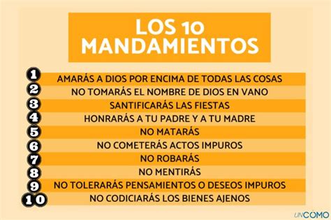 Infografía comparando las leyes humanas y los Diez Mandamientos.