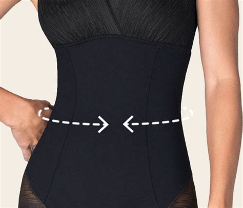 Collage de diferentes prendas de fajas Leonisa con control fuerte: body, panty, short.