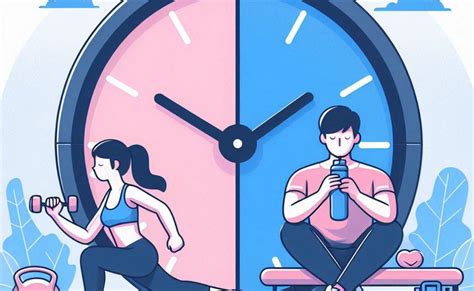 Ilustración que muestra un equilibrio entre actividad y descanso para corredores.