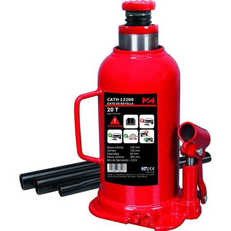 Gato de botella con manija de dos piezas y gancho