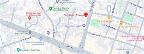 Mapa de ubicación de la Clínica Dr. Carvajal en Oviedo