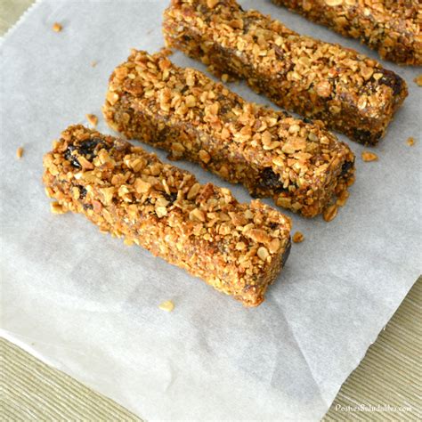 esquema del proceso de elaboración de las barritas energéticas caseras