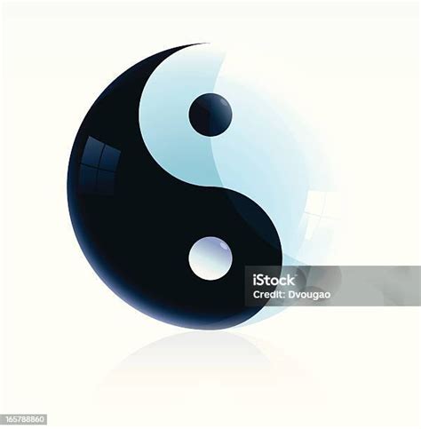 Ilustración representando el concepto de Yin y Yang.