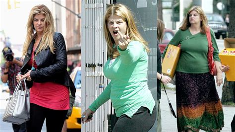Montaje de Kirstie Alley en diferentes momentos de su carrera.