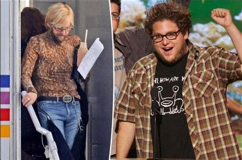 Montaje fotográfico de Jonah Hill mostrando su evolución física.