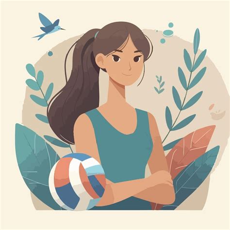 Ilustración de una persona jugando Ring Fit Adventure en su sala de estar con una sonrisa.