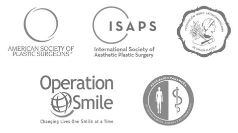 logos de asociaciones de cirugía plástica reconocidas