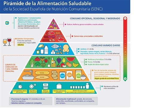 infografía sobre los principios de una dieta saludable según la OMS