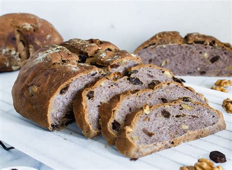 imagen del Pan Estrella de pasas y nueces