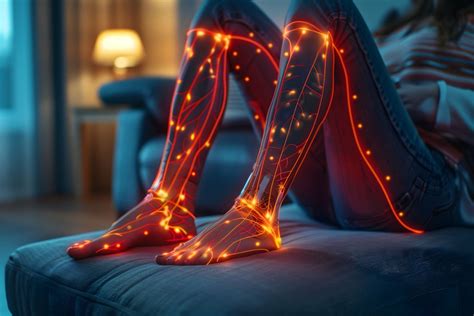 Ilustración mostrando la sensación de calor y hormigueo al aplicar el producto