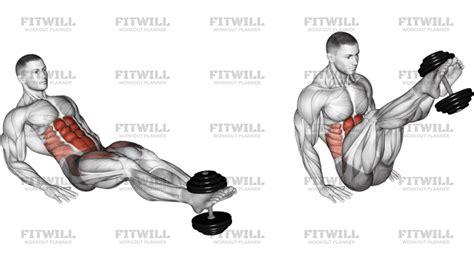 Infografía con los ejercicios de elevación de piernas, cruce de piernas y elevación de cadera