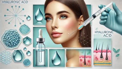 infografía sobre las propiedades y usos del ácido hialurónico