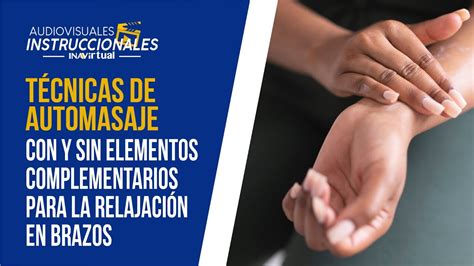 Ilustración mostrando los movimientos del automasaje reductor de brazos