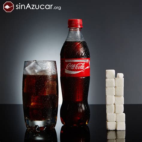 Gráfico que muestra la cantidad de azúcar en Coca-Cola clásica versus Coca-Cola Zero.