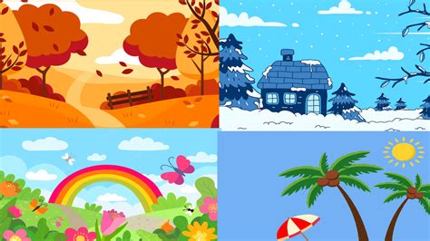 Infografía: Comparativa de desayunos según la estación del año (verano vs. invierno).