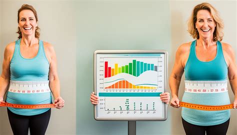 Gráfico que ilustra la diferencia entre pérdida de peso rápida y pérdida de peso sostenible a largo plazo.