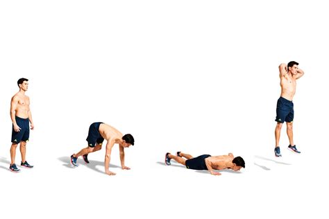 Collage: Ejercicios de fuerza con peso corporal (dips, escaladores, plancha)