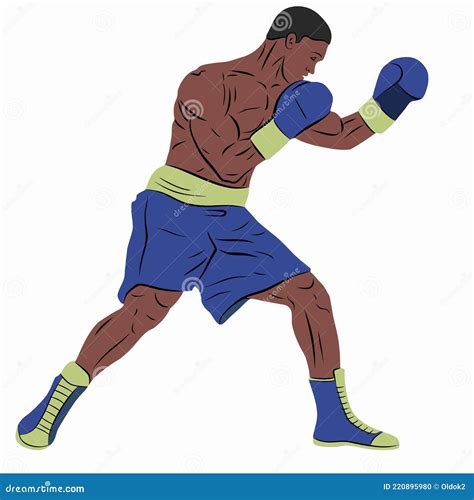 Ilustración de un boxeador consumiendo un bocadillo energético.