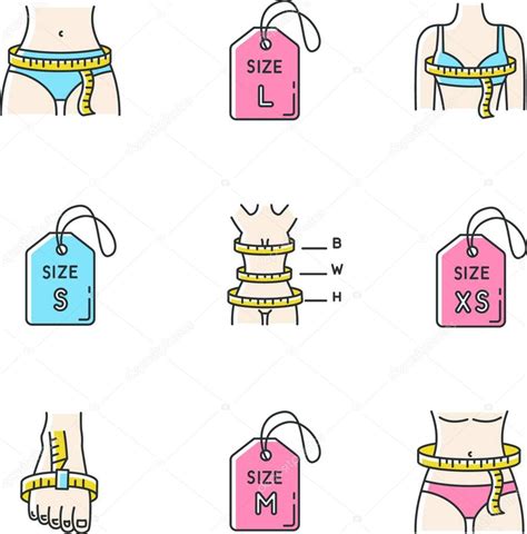 infografía detallando las diferentes mediciones corporales para tallas de ropa y accesorios