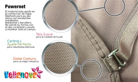 Ilustración detallada de la estructura de tejido del Powernet, mostrando su elasticidad multidireccional.