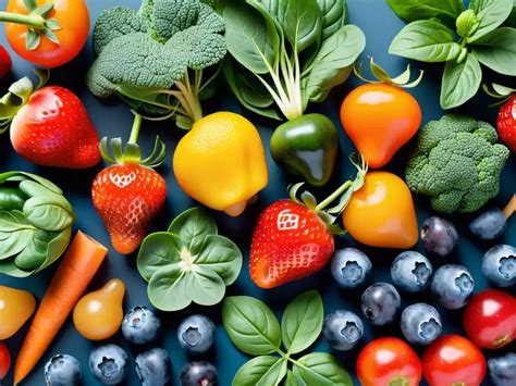 Collage: Variedad de verduras beneficiosas para la pérdida de peso