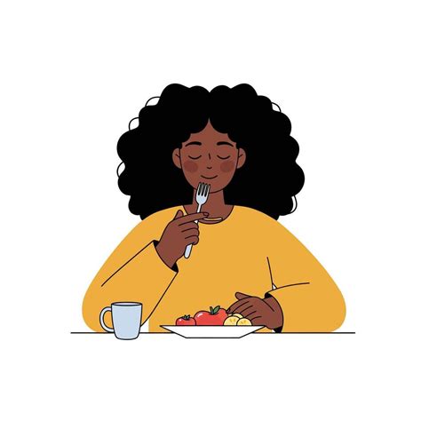 Ilustración de una persona practicando 