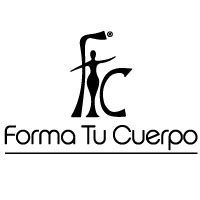Logotipo de la marca Forma Tu Cuerpo rodeado de siluetas de fajas y modelos.