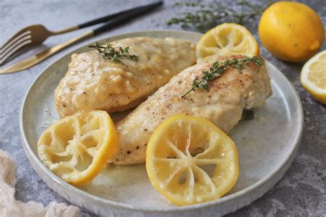 Pechugas de pollo a la plancha con limón