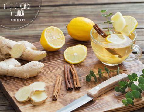 Imagen de un vaso de té de rábanos con rodajas de limón y jengibre