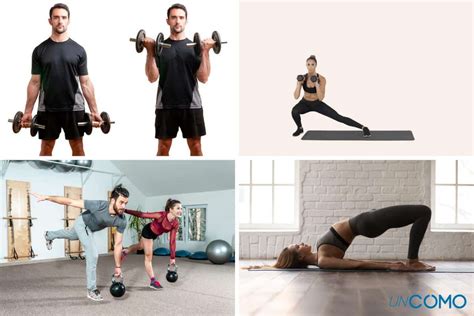 vídeo corto demostrando ejercicios de fuerza básicos para realizar en casa