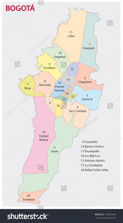 mapa de Bogotá con marcadores de clínicas de tratamiento de obesidad